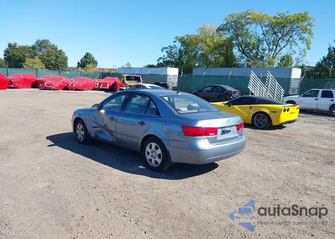 2010 Hyundai Sonata Gls z USA, uszkodzony, nr VIN 5NPET4AC6AH604850